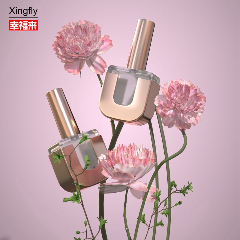 Настраиваемая ЛОГО Гелевая полировка квадратная бутылка для 10ML-15ML вместимости с различными щетками и крышками