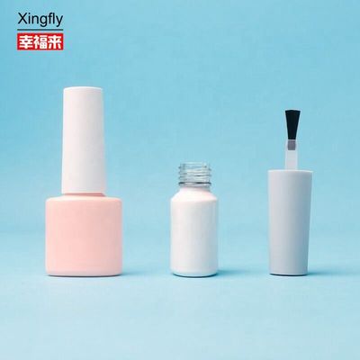 5 мл бутылка лака для ногтей УФ гель стеклянная бутылка с щеткой и кистью