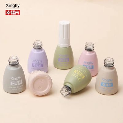 Хорошая цена Прозрачный 12 мл Luxury Empty Gel Glass Nail Polish Bottle Custom Logo Квадратный флакон с лаком для ногтей онлайн