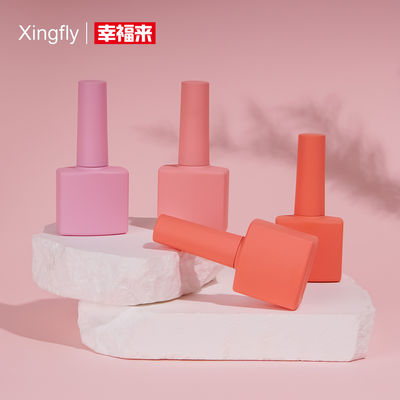 10 мл флаконы для лака для ногтей Fancy, индивидуальный ЛОГОТИП, стеклянная бутылка для УФ-геля для ногтей